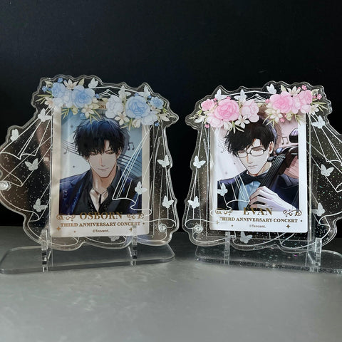 ［推し活グッズ］缶バッジ アクリルフレーム【830B8T】