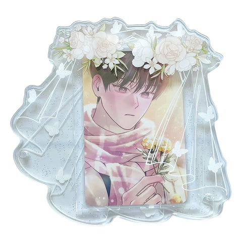 ［推し活グッズ］缶バッジ アクリルフレーム【830B8T】