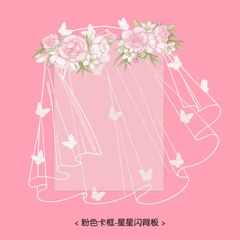 ［推し活グッズ］缶バッジ アクリルフレーム【830B8T】