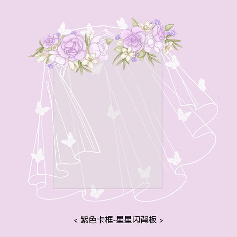 ［推し活グッズ］缶バッジ アクリルフレーム【830B8T】