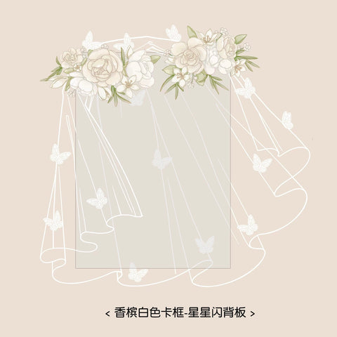 ［推し活グッズ］缶バッジ アクリルフレーム【830B8T】