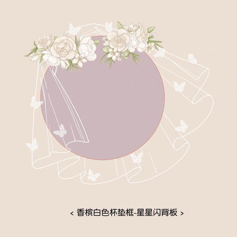 ［推し活グッズ］缶バッジ アクリルフレーム【830B8T】