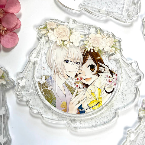 ［推し活グッズ］缶バッジ アクリルフレーム【830B8T】