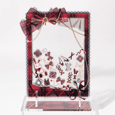 ［推し活グッズ］アクリルフレーム ブラック【IBLL31】