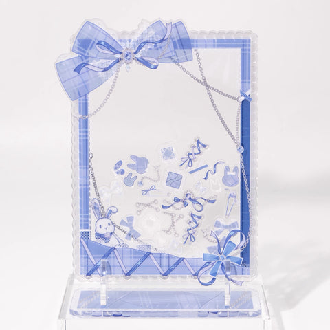 ［推し活グッズ］アクリルフレーム ホワイト【D6C21Q】