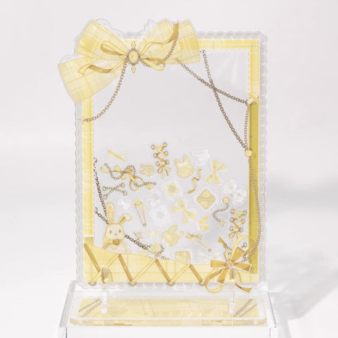 ［推し活グッズ］アクリルフレーム ホワイト【D6C21Q】