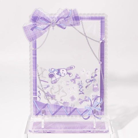 ［推し活グッズ］アクリルフレーム ホワイト【D6C21Q】