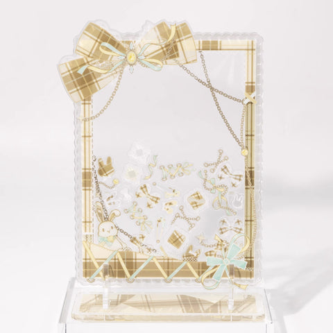 ［推し活グッズ］アクリルフレーム ホワイト【D6C21Q】