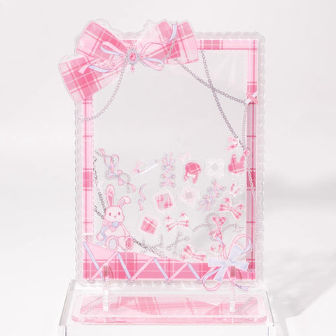 ［推し活グッズ］アクリルフレーム ホワイト【D6C21Q】