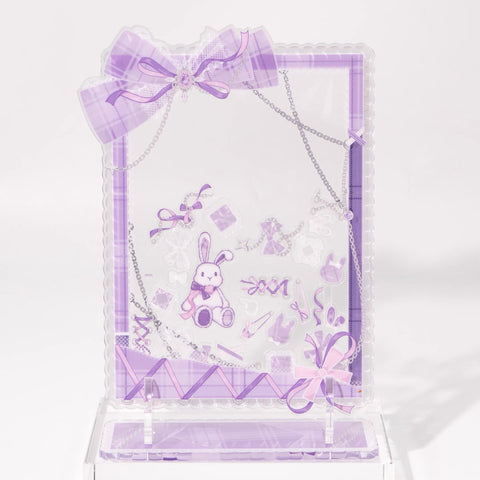 ［推し活グッズ］アクリルフレーム ホワイト【D6C21Q】