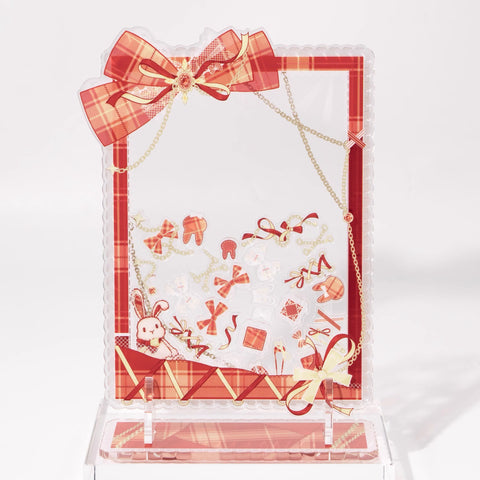 ［推し活グッズ］アクリルフレーム ホワイト【D6C21Q】