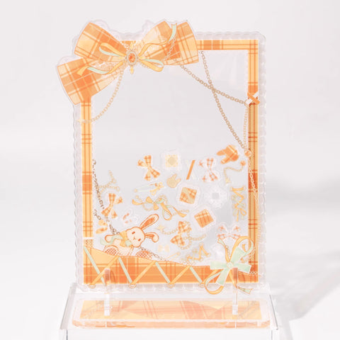 ［推し活グッズ］アクリルフレーム ホワイト【D6C21Q】