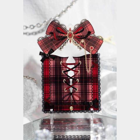 ［推し活グッズ］アクリルフレーム ブラック【6OZL48】