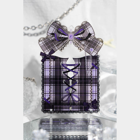 ［推し活グッズ］アクリルフレーム ブラック【6OZL48】