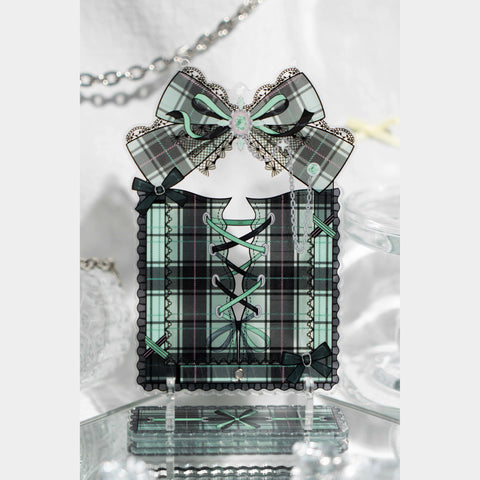 ［推し活グッズ］アクリルフレーム ブラック【6OZL48】