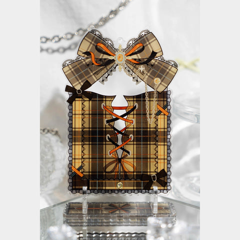 ［推し活グッズ］アクリルフレーム ブラック【6OZL48】