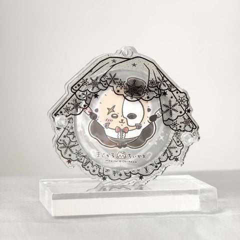 ［推し活グッズ］缶バッジ アクリルフレーム 38/44mm【G6Q7H2】