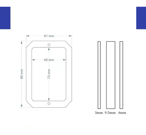 ［推し活グッズ］缶バッジ アクリルフレーム【CKT1O5】