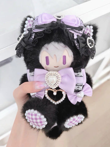 ［ぬい服］ちびぐるみ用 無属性 おすわり 手作り 着ぐるみ【X0MQWX】