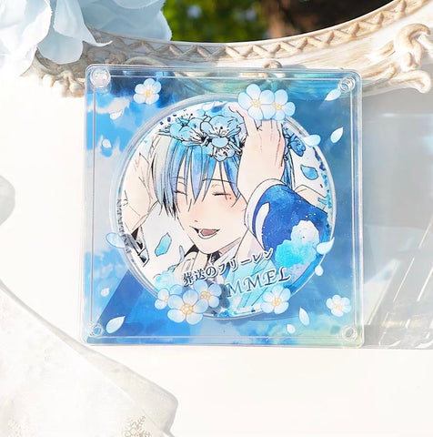 ［推し活グッズ］缶バッジ アクリルフレーム 58～75mm【ZAR9WZ】