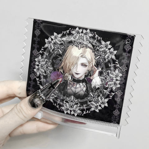 ［推し活グッズ］PVC 缶バッジ用カバー【O3S0X4】