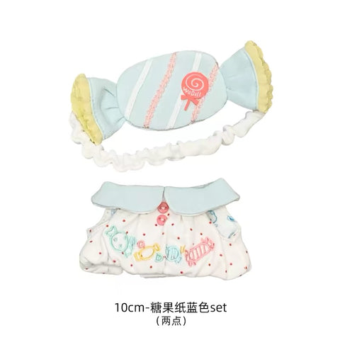 ［ぬい服］10cm 無属性 ぬいぐるみ用 お洋服【糖果】