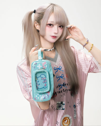 ［SWIMMER］コラボ 海外限定 痛ポーチ ペンケース【TAN6C6】