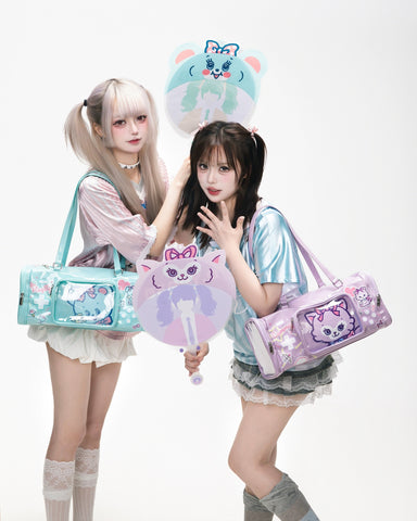 ［SWIMMER］コラボ 海外限定 痛バッグ トートバッグ【WFF64E】