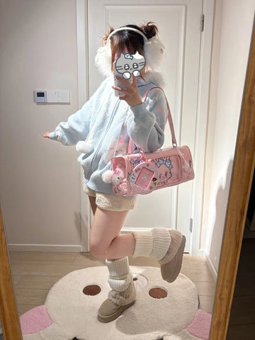 ［SWIMMER］コラボ 海外限定 痛バッグ トートバッグ【WFF64E】