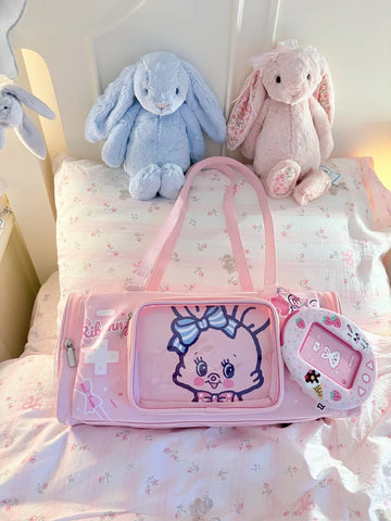 ［SWIMMER］コラボ 海外限定 痛バッグ トートバッグ【WFF64E】