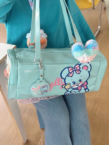 ［SWIMMER］コラボ 海外限定 痛バッグ トートバッグ【WFF64E】