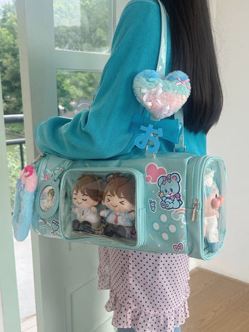 ［SWIMMER］コラボ 海外限定 痛バッグ トートバッグ【WFF64E】