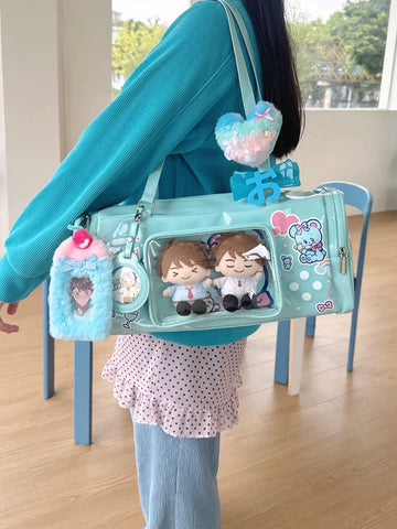 ［SWIMMER］コラボ 海外限定 痛バッグ トートバッグ【WFF64E】