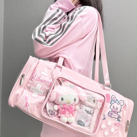 ［SWIMMER］コラボ 海外限定 痛バッグ トートバッグ【WFF64E】