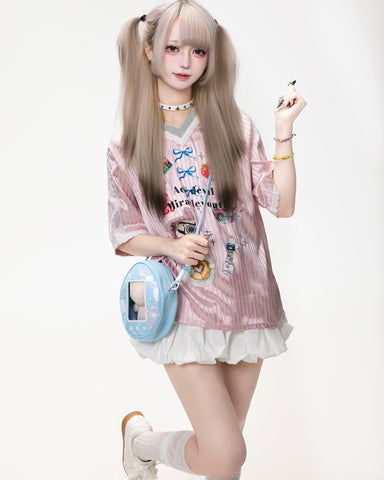 ［SWIMMER］コラボ 海外限定痛 たまごっち型 痛バッグ【YE36VH】