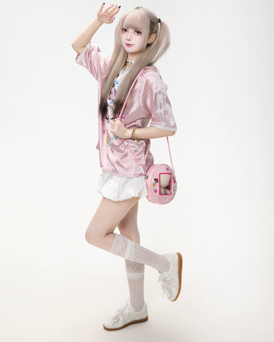 ［SWIMMER］コラボ 海外限定痛 たまごっち型 痛バッグ【YE36VH】