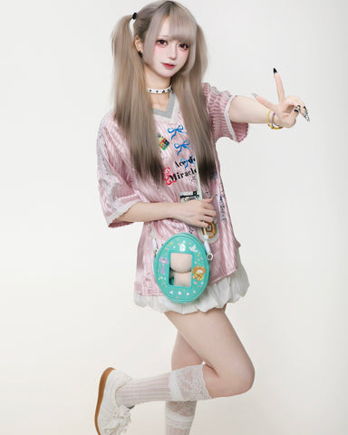 ［SWIMMER］コラボ 海外限定痛 たまごっち型 痛バッグ【YE36VH】