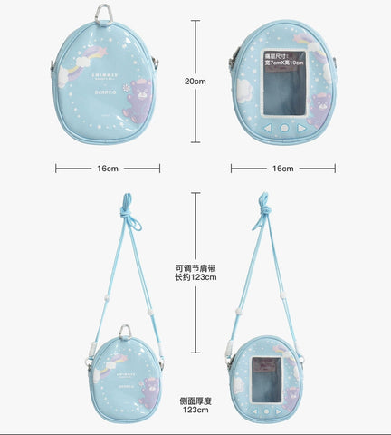 ［SWIMMER］コラボ 海外限定痛 たまごっち型 痛バッグ【YE36VH】