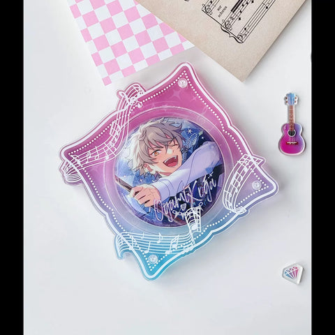 ［推し活グッズ］缶バッジ アクリルフレーム 58～75mm【Y2S9M3】