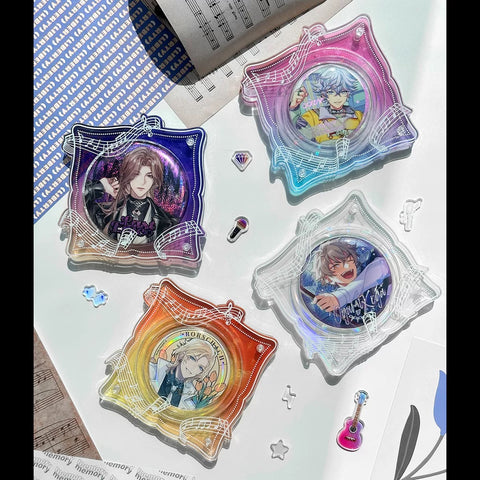 ［推し活グッズ］缶バッジ アクリルフレーム 58～75mm【Y2S9M3】