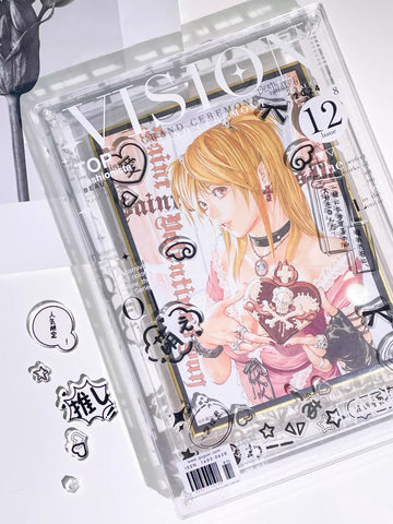 ［推し活グッズ］アクリルフレーム用パーツ【Q9S3C9】