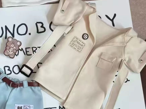 ［ぬい服］30cm 無属性 ぬいぐるみ用 お洋服【风衣】
