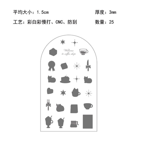 ［推し活グッズ］アクリルフレーム用パーツ【MH4UWF】