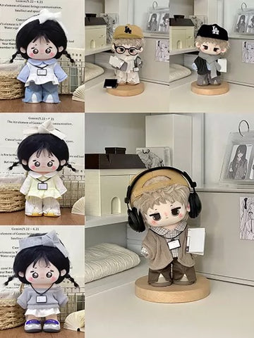 ［ぬい服］10/15/20cm 無属性 ぬいぐるみ用 お洋服【工作日】