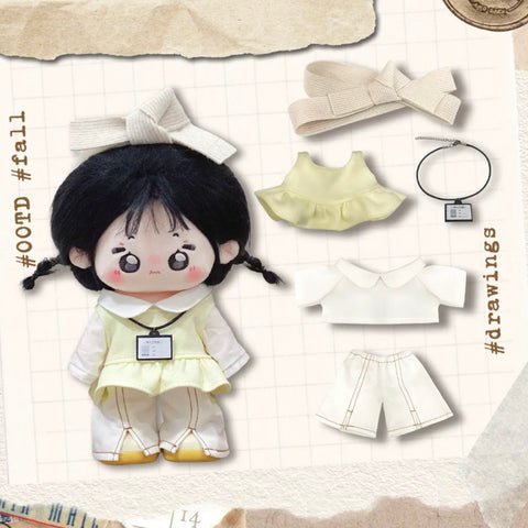 ［ぬい服］10/15/20cm 無属性 ぬいぐるみ用 お洋服【工作日】