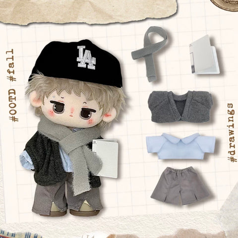 ［ぬい服］10/15/20cm 無属性 ぬいぐるみ用 お洋服【工作日】