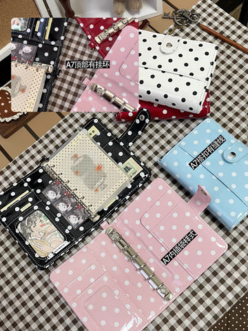 ［推し活グッズ］オリジナル 手帳 バインダー A6per/A7【8CV6X5】