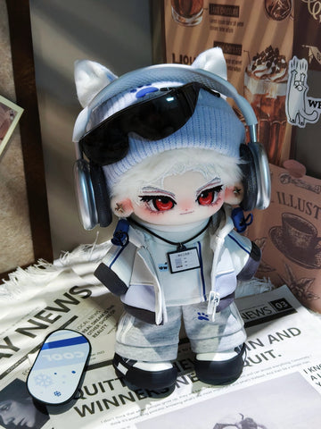 ［ぬい服］20cm 無属性 ぬいぐるみ用 お洋服【滑雪】