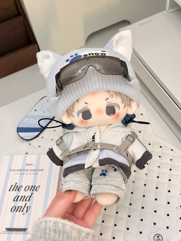 ［ぬい服］20cm 無属性 ぬいぐるみ用 お洋服【滑雪】