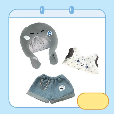 ［ぬい服］10/20cm 無属性 ぬいぐるみ用 お洋服【兔喵】